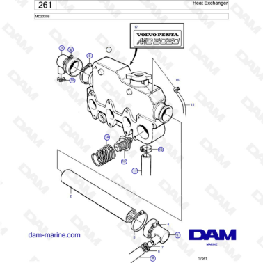 Volvo Penta MD2020B -...