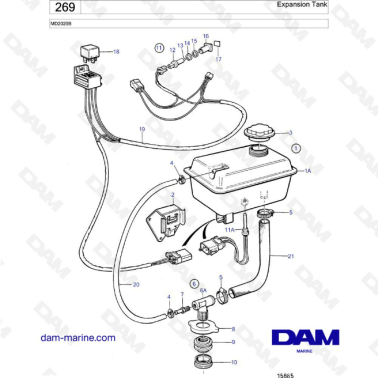Volvo Penta MD2020B -...