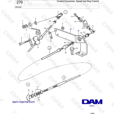 Volvo Penta MD2020B -...