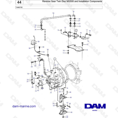 Volvo Penta TAMD70E - Disco...