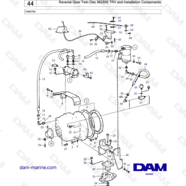 Volvo Penta TAMD70D -...