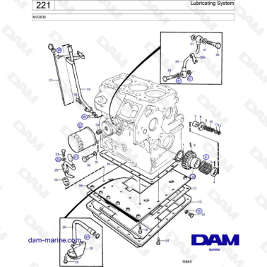 Volvo Penta MD2030B -...