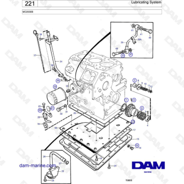 Volvo Penta MD2030B -...