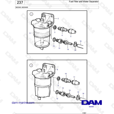Volvo Penta MD2040 /...