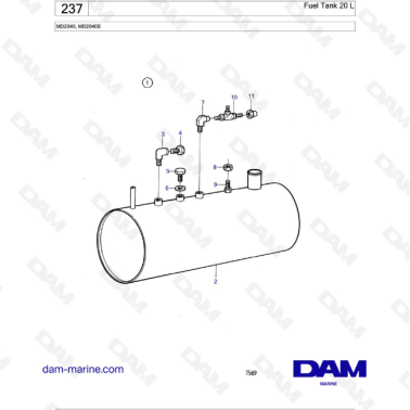 Volvo Penta MD2040 /...