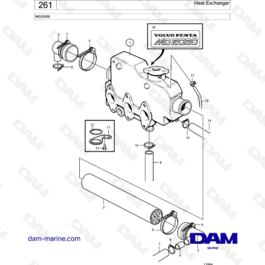 Volvo Penta MD2030B -...