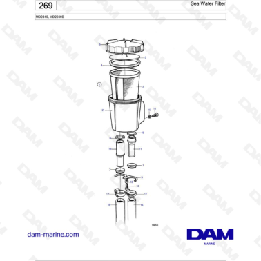 Volvo Penta MD2040 /...