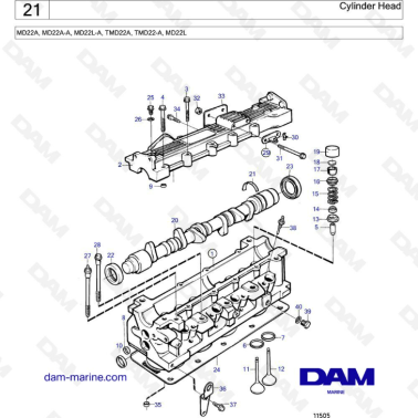 Volvo Penta MD22A / TMD22A...