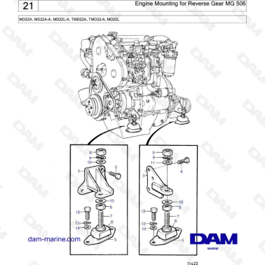 Volvo Penta MD22A / MD22A-A...