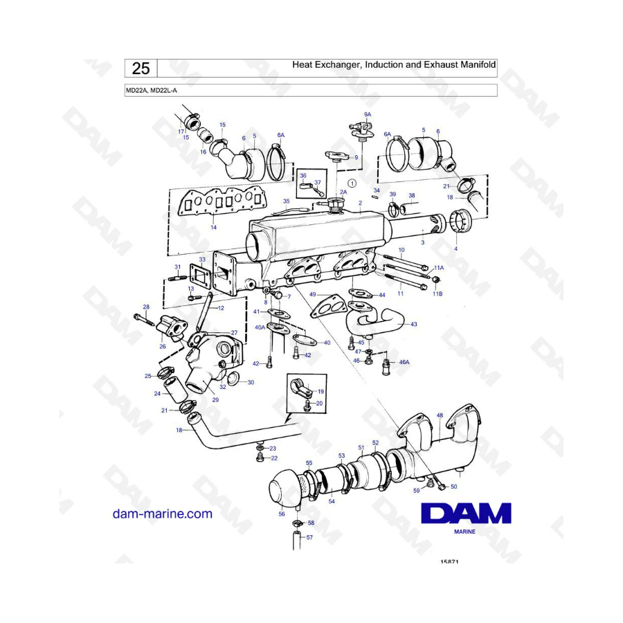 Volvo Penta MD22A / MD22L-A - 