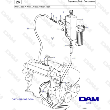 Volvo Penta MD22A / MD22A-A...