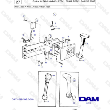 Volvo Penta MD22A / MD22A-A...