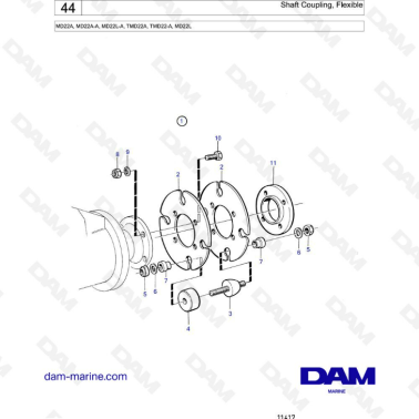 Volvo Penta MD22A / MD22L-A...