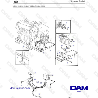 Volvo Penta MD22A / MD22L-A...