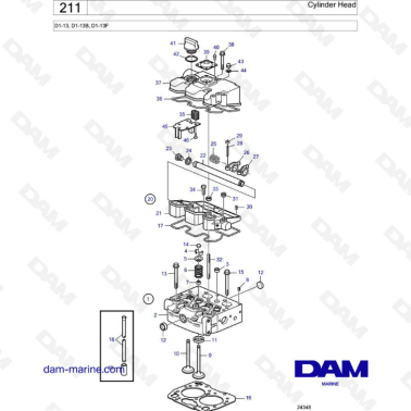 Volvo Penta D1-13 / D1-13B...