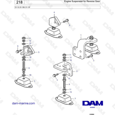 Volvo Penta D1-13 / D1-13B...