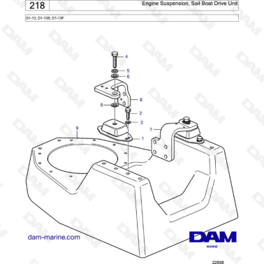 Volvo Penta D1-13 / D1-13B...