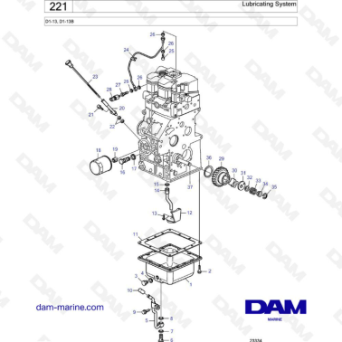 Volvo Penta D1-13 / D1-13B...