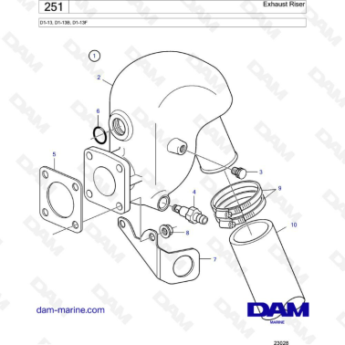 Volvo Penta D1-13 / D1-13B...