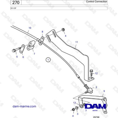 Volvo Penta D1-13F -...