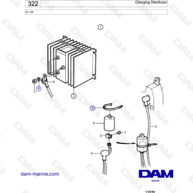 Volvo Penta D1-13F -...