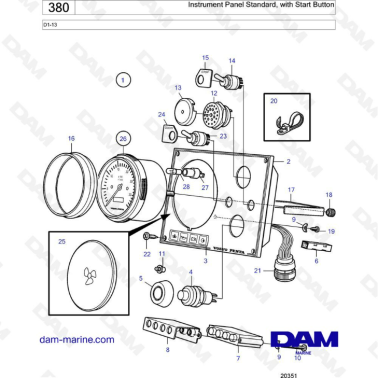 Volvo Penta D1-13 - Panel...