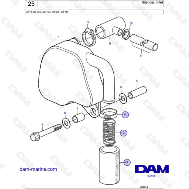 Volvo Penta D2-75 / D2-75B...