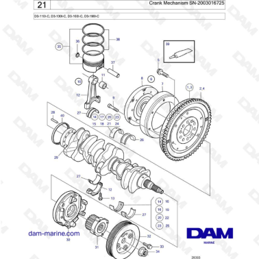 Volvo Penta D3-110I-C,...