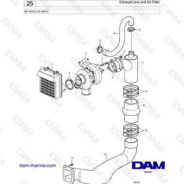 Volvo Penta D3-130A-C /...
