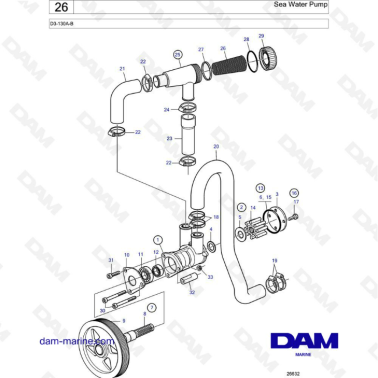 Volvo Penta D3-130A-B -...