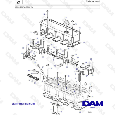 Volvo Penta D5A-T / D5A-TA...