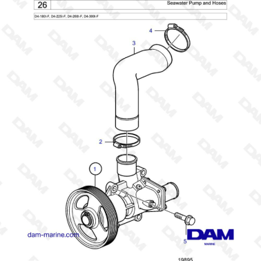 Volvo Penta D4-180I-F,...
