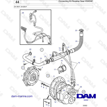 Volvo Penta D4-180I-F,...