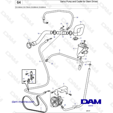 Volvo Penta D3-140A-H /...
