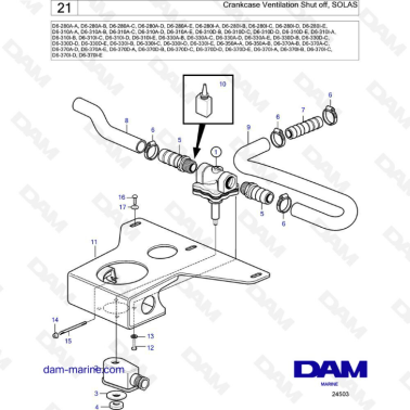 Volvo Penta D6-280 / D6-310...