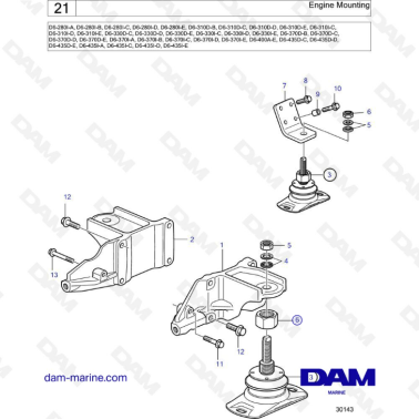 Volvo Penta D6-280 / D6-310...