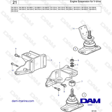Volvo Penta D6-280 / D6-310...