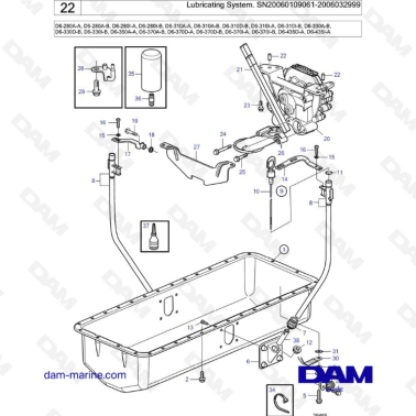 Volvo Penta D6-280 / D6-310...