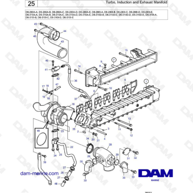 Volvo Penta D6-280 / D6-310...