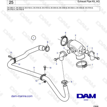 Volvo Penta D6-280 / D6-310...
