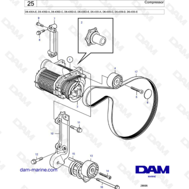 Volvo Penta D6-400 / D6-435...