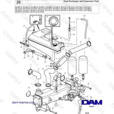 Volvo Penta D6-280 / D6-310...