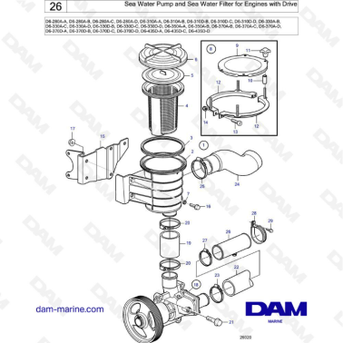 Volvo Penta D6-280 / D6-310...