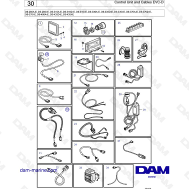 Volvo Penta D6-280 / D6-310...