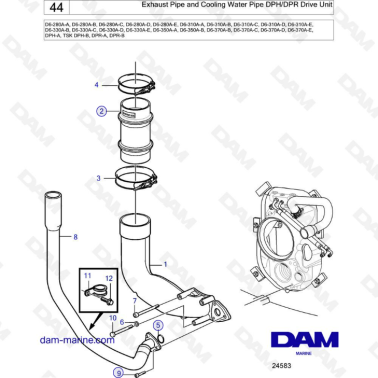 Volvo Penta D6-280 / D6-310...