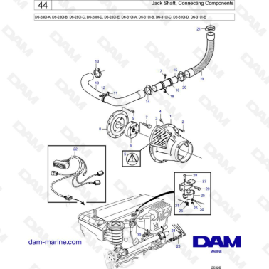 Volvo Penta D6-280 / D6-310...