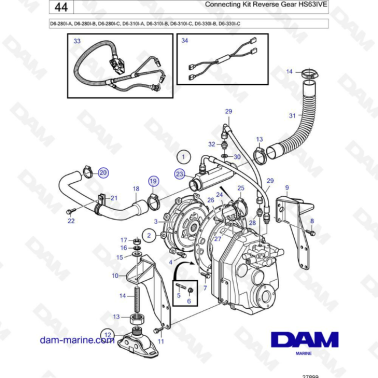 Volvo Penta D6-280 / D6-310...