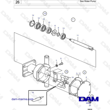 Volvo Penta MD1B / MD2B /...