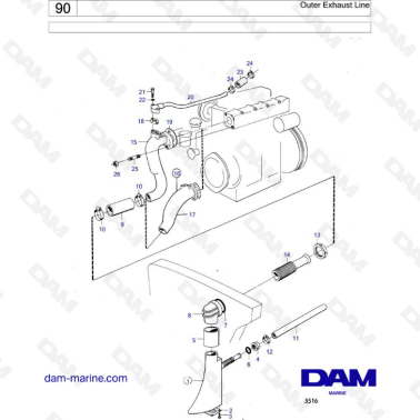 Volvo Penta MD1B / MD2B /...