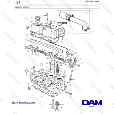Volvo Penta MD2020-C /...